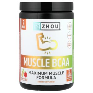 Zhou Nutrition - BCAA para Músculos Ponche Tropical 257 g