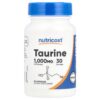 8-338.jpg Nutricost - Taurina 1,000 mg 30 Cápsulas