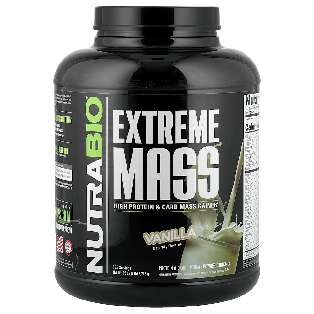 Nutrabio Labs - Extreme Mass Baunilha 2.722 g