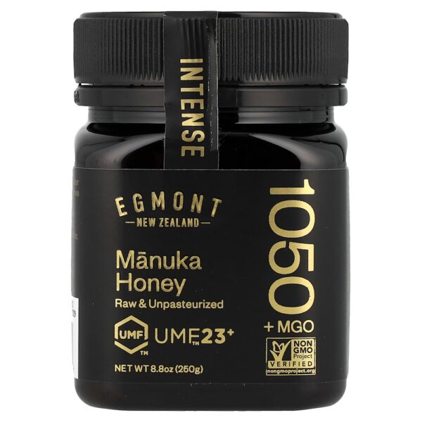 Egmont Honey - Mel de Manuka Cru e Não Pasteurizado UMF 23+ MGO+ 1.050 250 g