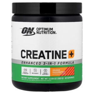 Optimum Nutrition - Creatina+ Laranja e Maracujá 360 g