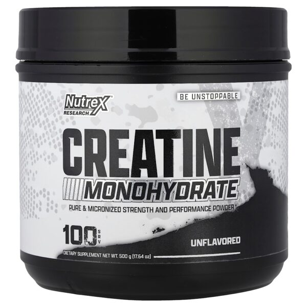 Nutrex Research - Creatina Mono-hidratada Sem Sabor 500 g