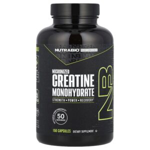 Nutrabio Labs - Performance Creatina Mono-hidratada Micronizada 150 Cápsulas (833 mg por Cápsula)