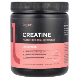 Legion Athletics - Creatina Creatina Mono-hidratada Micronizada Sem Sabor 312 g