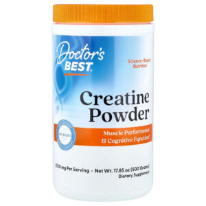 Doctor's Best - Creatina em Pó Sem Sabor 500 Gramas (506 g)