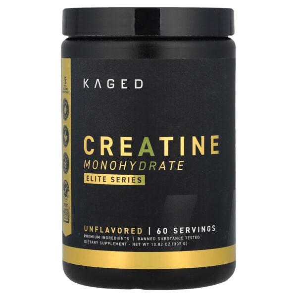 Kaged - Elite Series Creatina Mono-Hidratada Sem Sabor 307 g