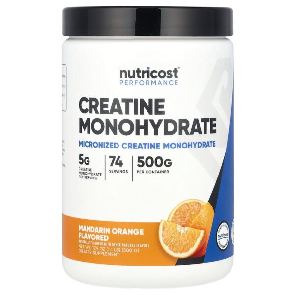 Nutricost - Performance Creatina Mono-Hidratada Mandarina 500 g