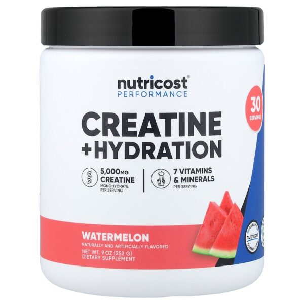 Nutricost - Desempenho Creatina + Hidratação Melancia 252 g