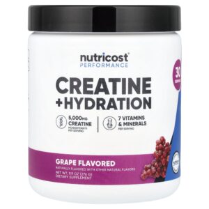 Nutricost - Desempenho Creatina + Hidratação Uva 276 g