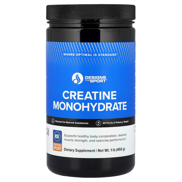 Designs For Health - Designs for Sport Creatina Mono-Hidratada 450 g