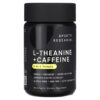 Sports Research - L-teanina e Cafeína Fórmula 2 em 1 60 Cápsulas Softgel