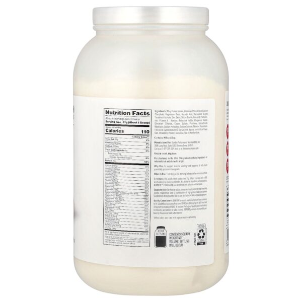 Isopure - Whey Protein em Pó Sem Carboidratos Morangos e Creme 1,36 kg
