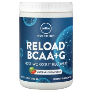 83-10.jpg MRM Nutrition - Re Load BCAA+G Recuperação Pós-Treino Melancia 330 g