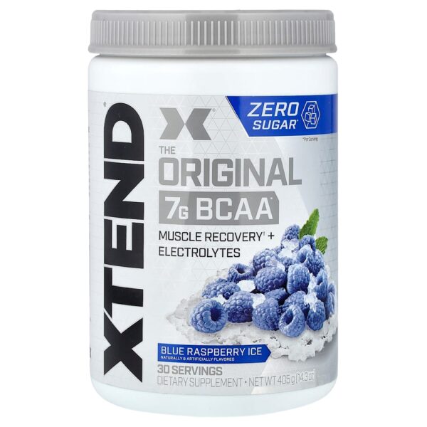 XTEND - 7 g de BCAA Framboesa Azul Congelante 405 g