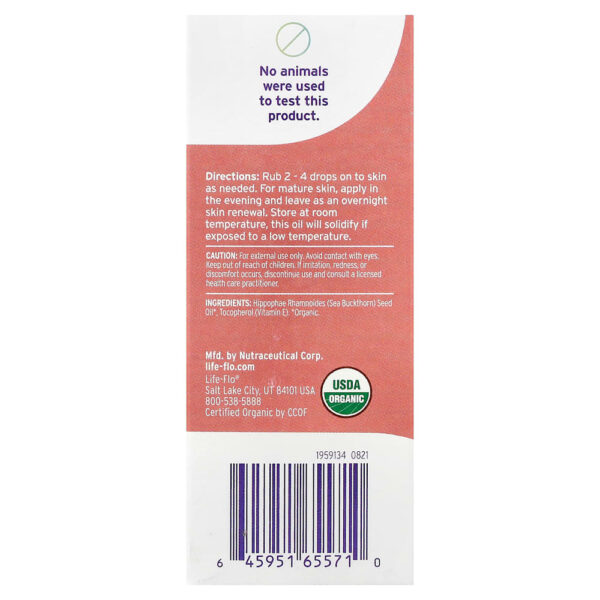 Life-flo - Óleo de Espinheiro Marítimo Puro 30 ml