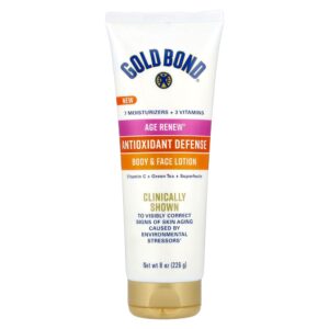 Gold Bond - Age Renew Proteção Antioxidante Loção para o Corpo e Facial 226 g