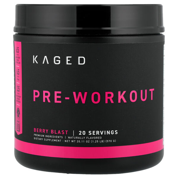 90-6.jpg Kaged - Pré-treino Berry Blast 570 g (567 g)