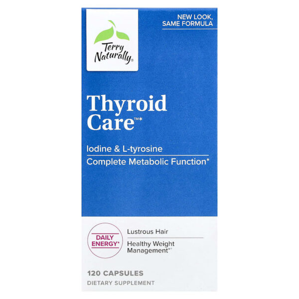 Terry Naturally - Thyroid Care 120 Cápsulas