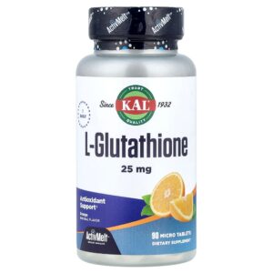 KAL - L-Glutationa Laranja 25 mg 90 Microcomprimidos