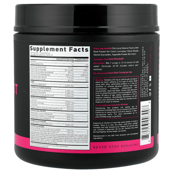 95-4.jpg Kaged - Pré-treino Berry Blast 570 g (567 g)