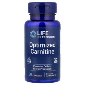 96-3.jpg Life Extension - Carnitina Otimizada 60 Cápsulas
