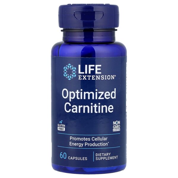 Life Extension - Carnitina Otimizada 60 Cápsulas
