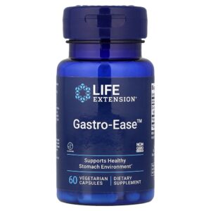 Life Extension - Gastro-Ease 60 Cápsulas Vegetarianas