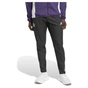 adidas - Calça de moletom Apresentação Manchester United Tiro 25/26 Competition – Masculino – Regular Black / Aurora Plum / White