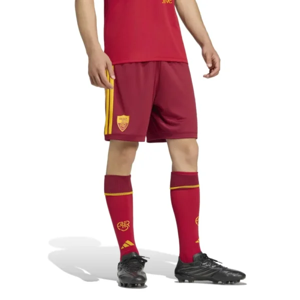 adidas-calcoes-casa-as-roma-26-27.webp adidas - Calções Casa AS Roma 26/27 – Masculino – Team Coll Burgundy 2
