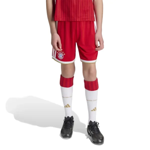 adidas-calcoes-junior-casa-fc-bayern-munich-26-27.webp adidas - Calções júnior Casa FC Bayern Munich 26/27 – Better Scarlet