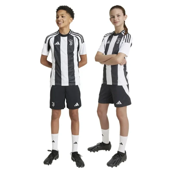adidas - Calções júnior Casa Juventus 24/25 – Black / White