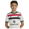 adidas - Calções júnior Manchester United 24/25 3 Stripes – Carbon