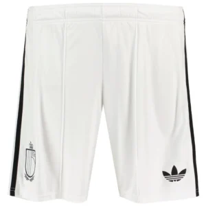adidas - Calções Visitante Belgium 26/27 – Masculino – Black / White