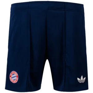 adidas - Calções Visitante FC Bayern Munich 26/27 – Masculino – Night Indigo