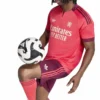 adidas - Calções Visitante Olympique De Lyon 26/27 – Masculino – Amazon Red