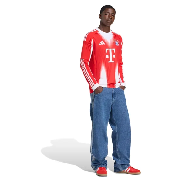 adidas - Camiseta de manga comprida Casa FC Bayern 25/26 – Masculino – Red