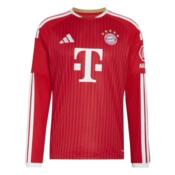adidas - Camiseta de manga comprida Casa FC Bayern Munich 26/27 – Masculino – Better Scarlet / White