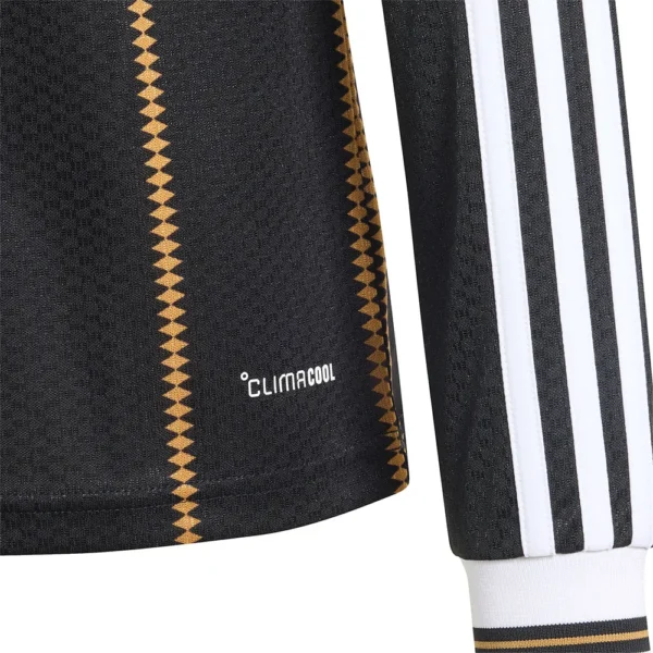 adidas - Camiseta de manga comprida júnior Terceira Germany 26/27 Jersey – Black