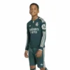 adidas - Camiseta de manga comprida júnior Visitante Real Madrid 26/27 Jersey – Aurora Ivy