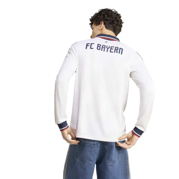 adidas - Camiseta de manga comprida Visitante FC Bayern Munich 26/27 Jersey – Masculino – White