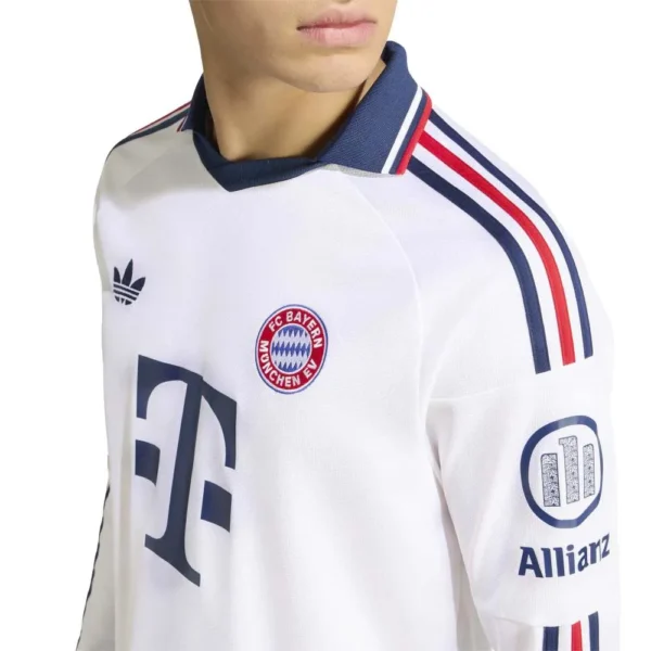 adidas - Camiseta de manga comprida Visitante FC Bayern Munich 26/27 Jersey – Masculino – White