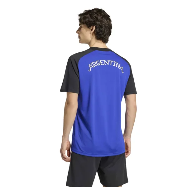 adidas - Camiseta de manga curta Antes do jogo Argentina 26/27 Away – Masculino – Lucid Blue