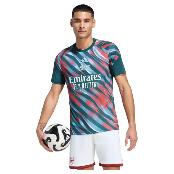 adidas - Camiseta de manga curta Antes do jogo Arsenal FC 26/27 – Masculino – Utility Green