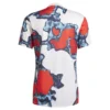 adidas - Camiseta de manga curta Antes do jogo FC Bayern 24/25 – Masculino – Red / Team Power Red 2 / Light Aqua / Linen