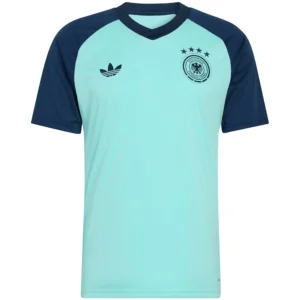 adidas - Camiseta de manga curta Antes do jogo Germany 26/27 Away – Masculino – Flash Aqua
