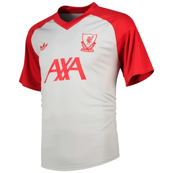 adidas - Camiseta de manga curta Antes do jogo Liverpool FC 26/27 – Masculino – Grey Two