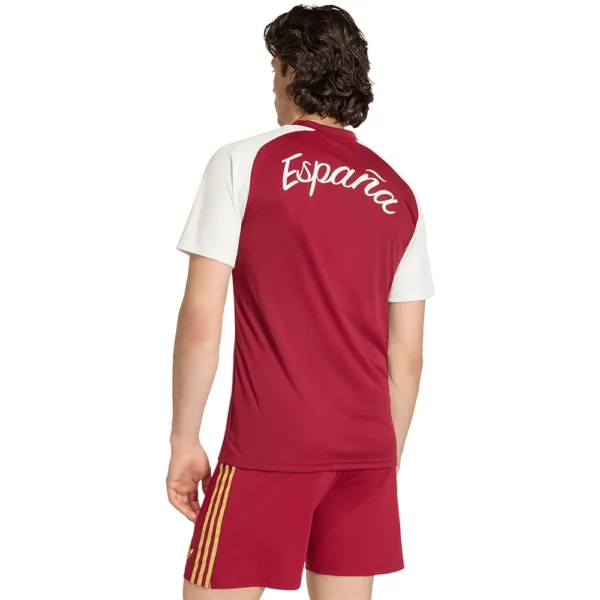 adidas-camiseta-de-manga-curta-antes-do-jogo-spain-26-27-away-1.webp adidas - Camiseta de manga curta Antes do jogo Spain 26/27 Away – Masculino – Team Coll Burgundy 2