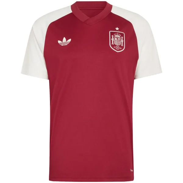 adidas-camiseta-de-manga-curta-antes-do-jogo-spain-26-27-away-2.webp adidas - Camiseta de manga curta Antes do jogo Spain 26/27 Away – Masculino – Team Coll Burgundy 2