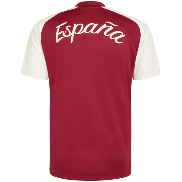 adidas-camiseta-de-manga-curta-antes-do-jogo-spain-26-27-away-3.webp adidas - Camiseta de manga curta Antes do jogo Spain 26/27 Away – Masculino – Team Coll Burgundy 2