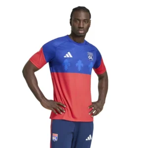 adidas - Camiseta de manga curta Apresentação Olympique De Lyon 26/27 Jersey – Masculino – Pure Ruby